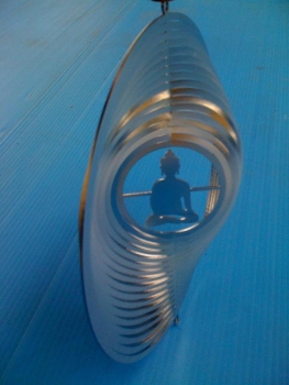 Windspiel Buddha klein